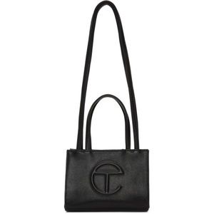 Like new! Black small Telfar shopping bag.